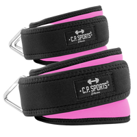 C.P. Sports Wrist & Ankle Strap Premium (par), pink