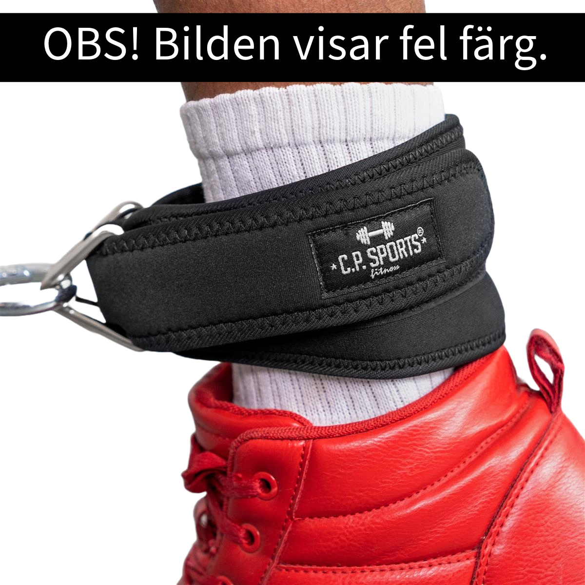C.P. Sports Wrist & Ankle Strap Premium (par), pink