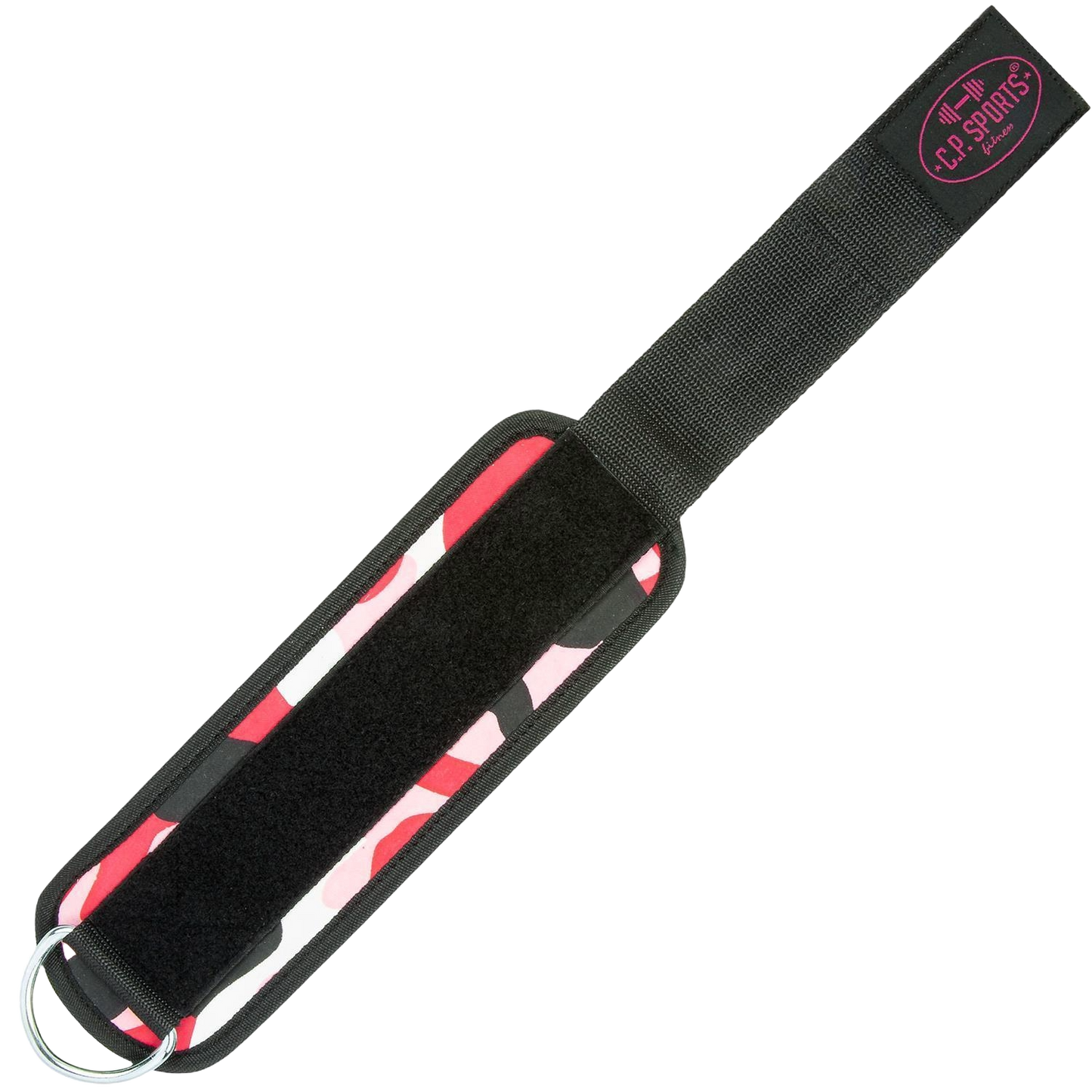 C.P. Sports Ankle Straps Premium (par), pink camo