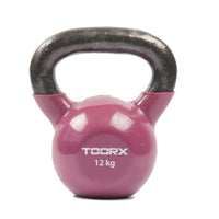 Toorx Iron/Vinyl Kettlebell 12 Kg. Red