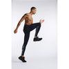 2XU LIGHT SPEED REACT COMPRESSION TIGHTS Black/White Reflective
