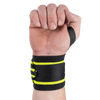 C.P. Sports Wrist Wraps 30 cm, black/yellow