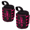 C.P. Sports Strongman Wrist Wraps 50 cm, black/pink