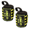 C.P. Sports Strongman Wrist Wraps 50 cm, black/yellow