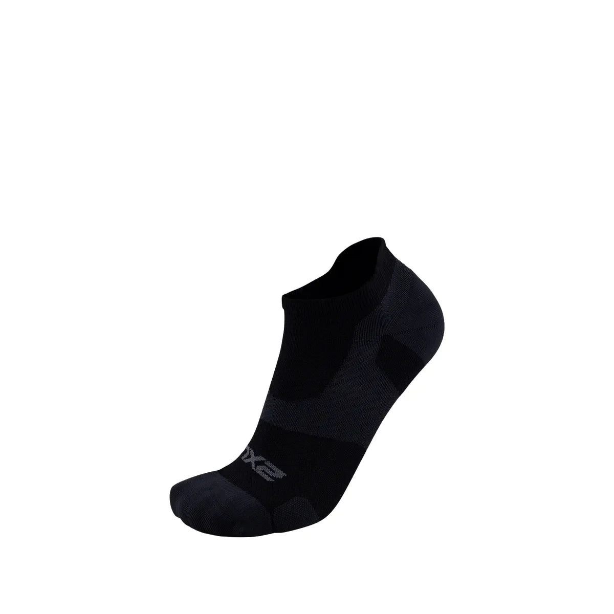 2XU VECTR LIGHT CUSHION NO SHOW SOCKS Black/Titanium