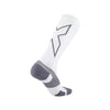 2XU VECTR LIGHT CUSHION FULL LENGTH SOCKS White/Grey