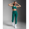 2XU FORM STASH HI-RISE COMPRESSION TIGHTS Dark Moss/Dark Moss