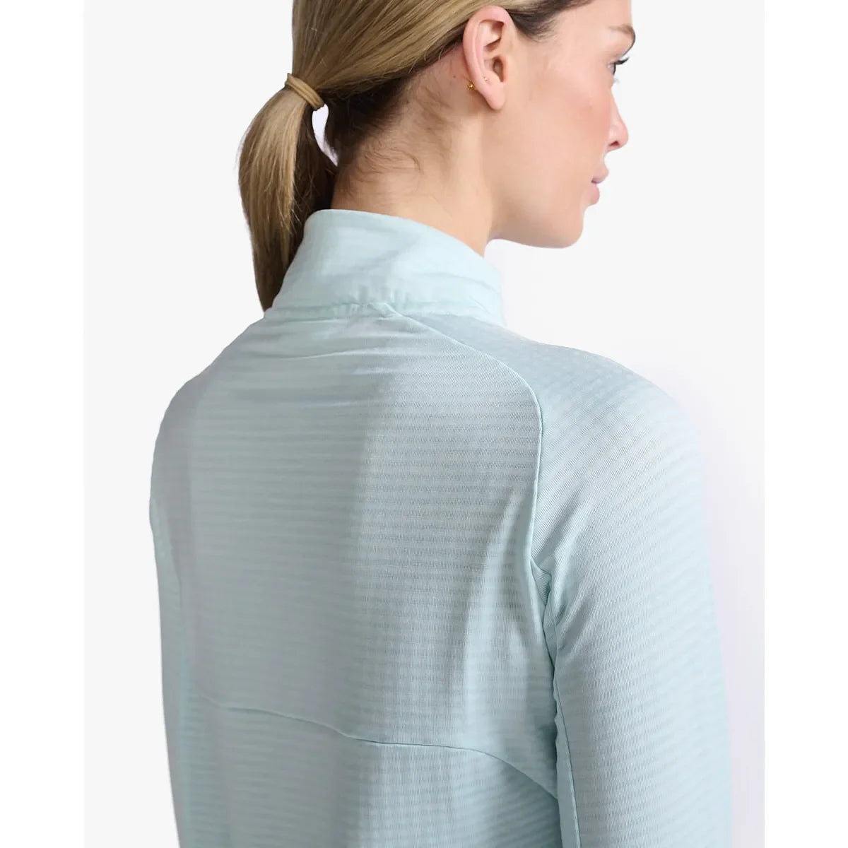 2XU IGNITION 1/4 ZIP Glacier/White Reflective