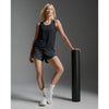 2XU AERO MESH SINGLET Black/Silver Reflective