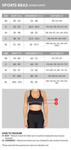 Gorilla Wear Riley High Support Sports Bra, black