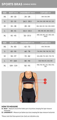 Gorilla Wear Riley High Support Sports Bra, black